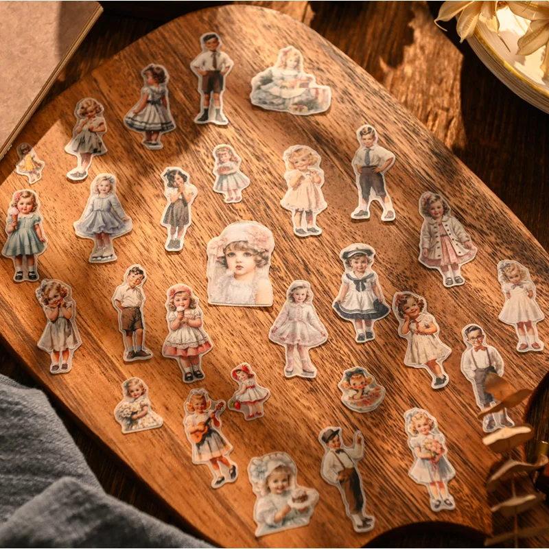 50pcs Vintage Kids Paper Doll  - Vintage Fashion Journal recension och pris