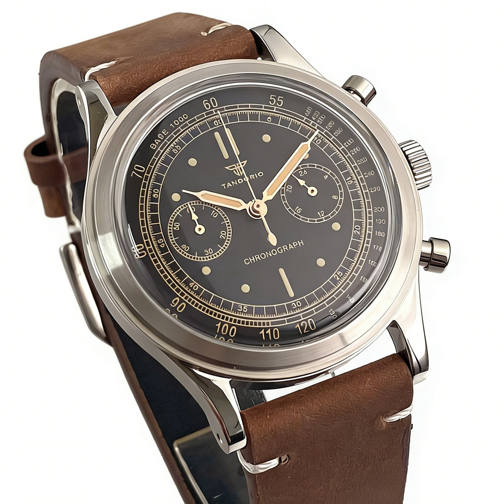 Tandorio New 38mm Domed Glass  - Vintage Fashion Complete recension och pris